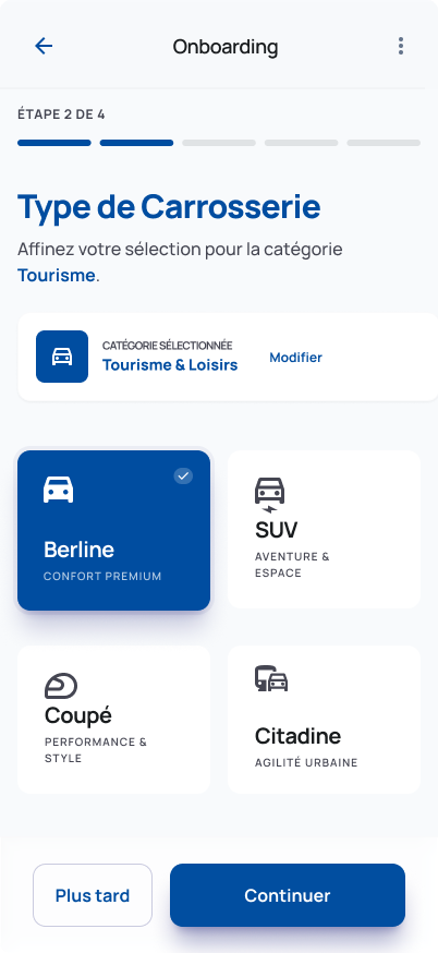 Assur'All Onboarding Step 2