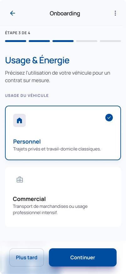 Assur'All Onboarding Step 3