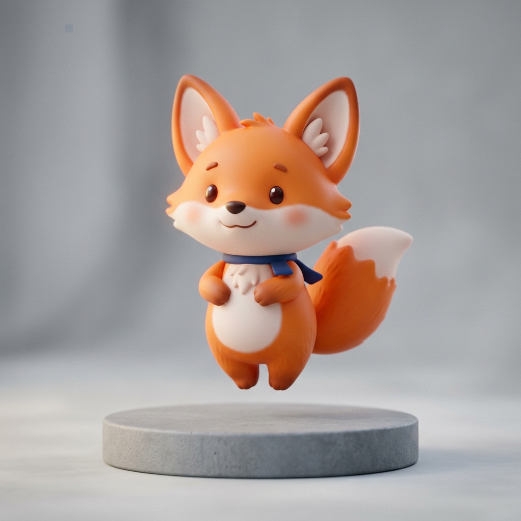 3D Fox Character